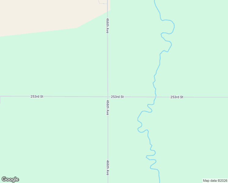 map of restaurants, bars, coffee shops, grocery stores, and more near 46601-46633 253rd Street in Hartford