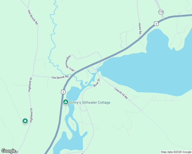 map of restaurants, bars, coffee shops, grocery stores, and more near River Street in Ashland