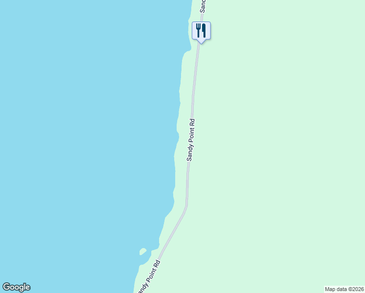 map of restaurants, bars, coffee shops, grocery stores, and more near 946 Sandy Point Road in Shelburne