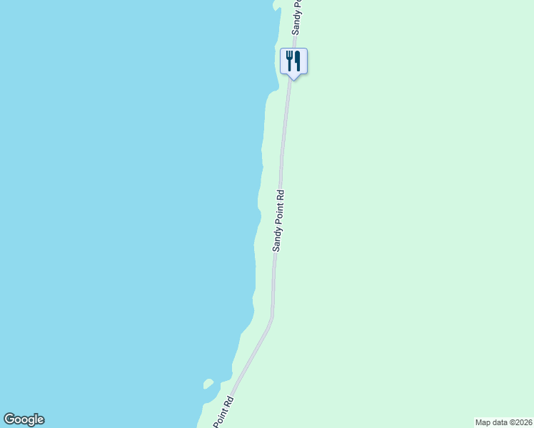 map of restaurants, bars, coffee shops, grocery stores, and more near 946 Sandy Point Road in Shelburne