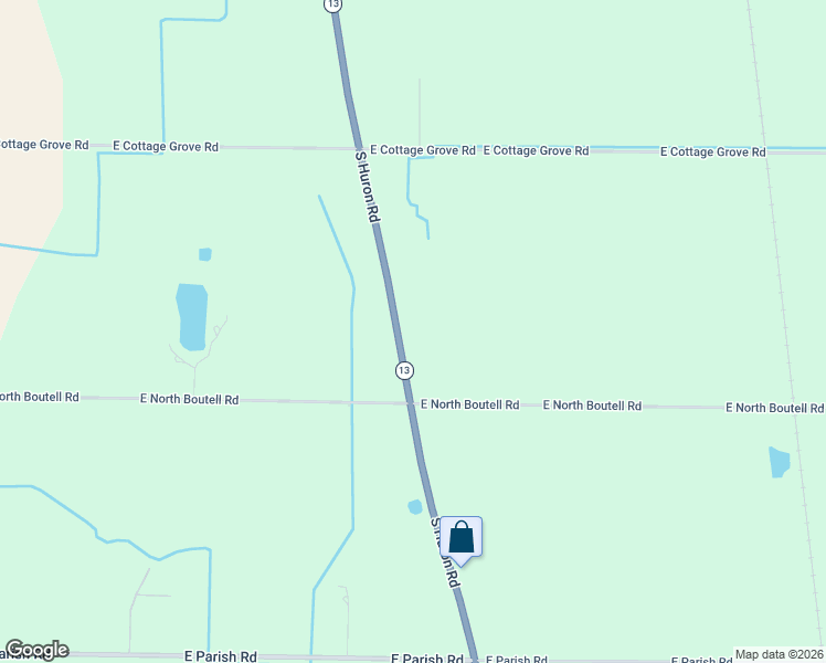 map of restaurants, bars, coffee shops, grocery stores, and more near 684 South Huron Road in Linwood