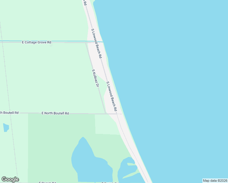 map of restaurants, bars, coffee shops, grocery stores, and more near 683 South Linwood Beach Road in Linwood