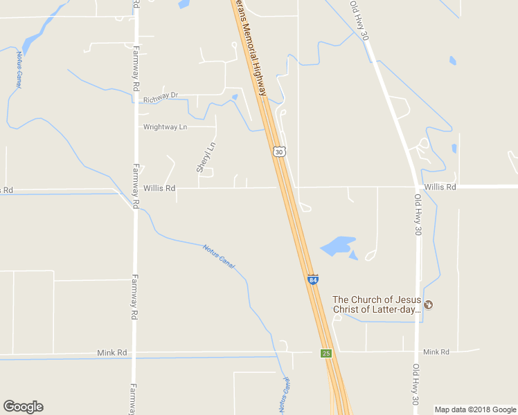 map of restaurants, bars, coffee shops, grocery stores, and more near 15649 Willis Road in Caldwell