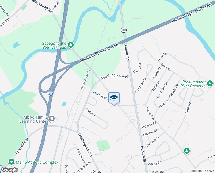 map of restaurants, bars, coffee shops, grocery stores, and more near 193 Lambert Street in Portland