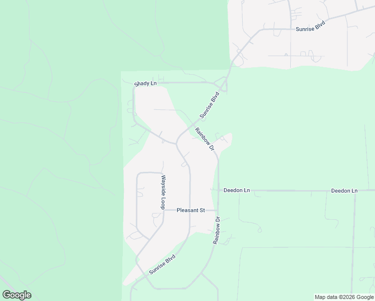 map of restaurants, bars, coffee shops, grocery stores, and more near 52864 Sunrise Boulevard in La Pine