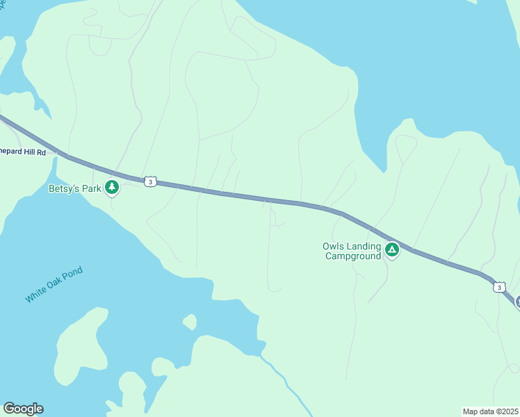 map of restaurants, bars, coffee shops, grocery stores, and more near 341 U.S. 3 in Holderness