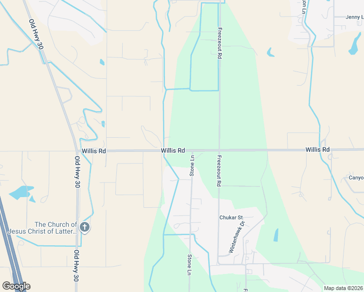 map of restaurants, bars, coffee shops, grocery stores, and more near 14713 Willis Road in Caldwell