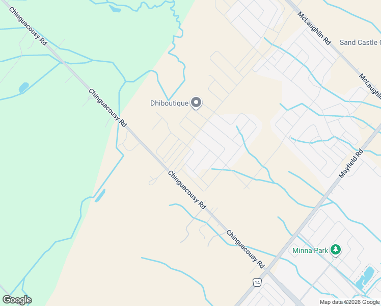 map of restaurants, bars, coffee shops, grocery stores, and more near 168 Rockface Trail in Caledon