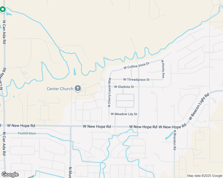 map of restaurants, bars, coffee shops, grocery stores, and more near 11528 West Gladiola Street in Star