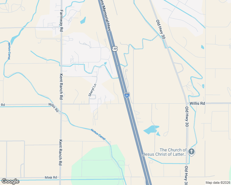 map of restaurants, bars, coffee shops, grocery stores, and more near 24142 Tiger Lane in Caldwell