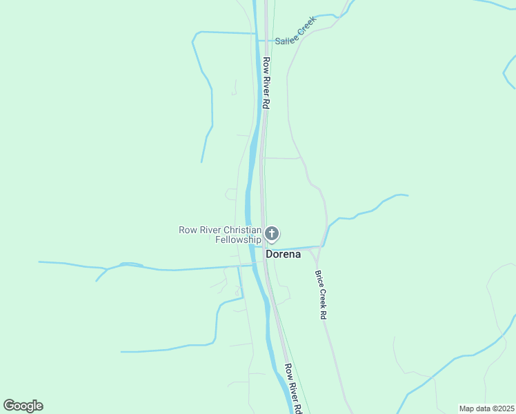 map of restaurants, bars, coffee shops, grocery stores, and more near 37536 Row River Road in Dorena