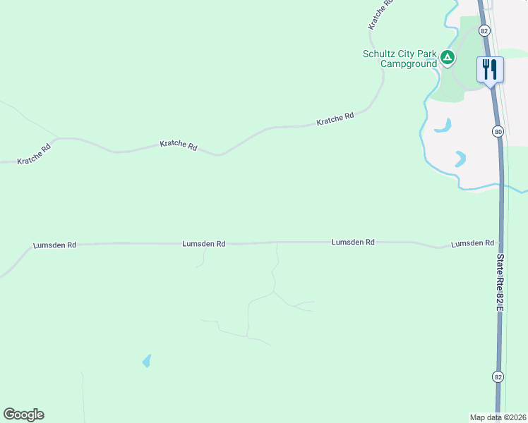 map of restaurants, bars, coffee shops, grocery stores, and more near 10290 Lumsden Road in Elroy