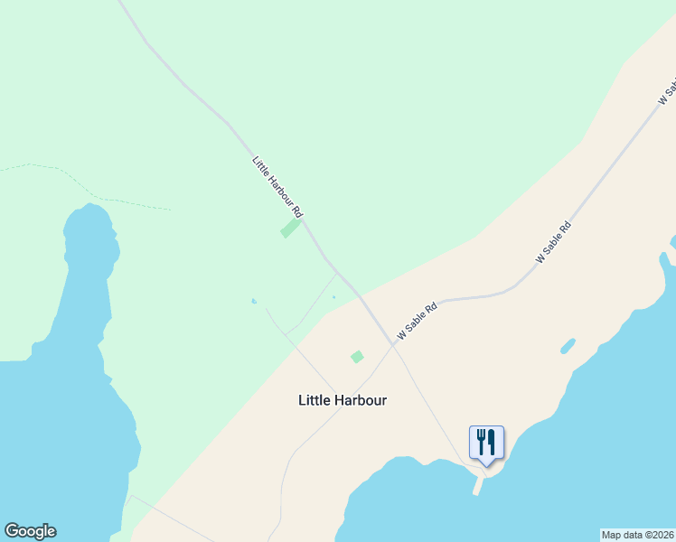 map of restaurants, bars, coffee shops, grocery stores, and more near in Little Harbour
