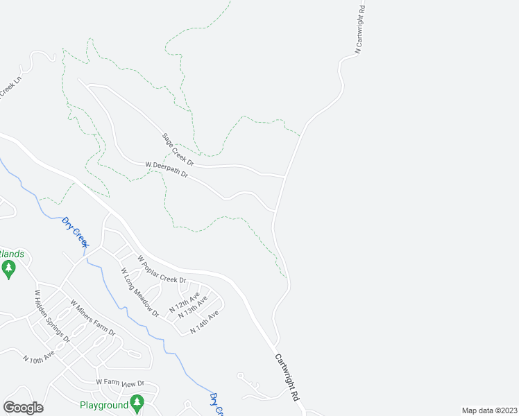 map of restaurants, bars, coffee shops, grocery stores, and more near 3803 West Deerpath Drive in Boise