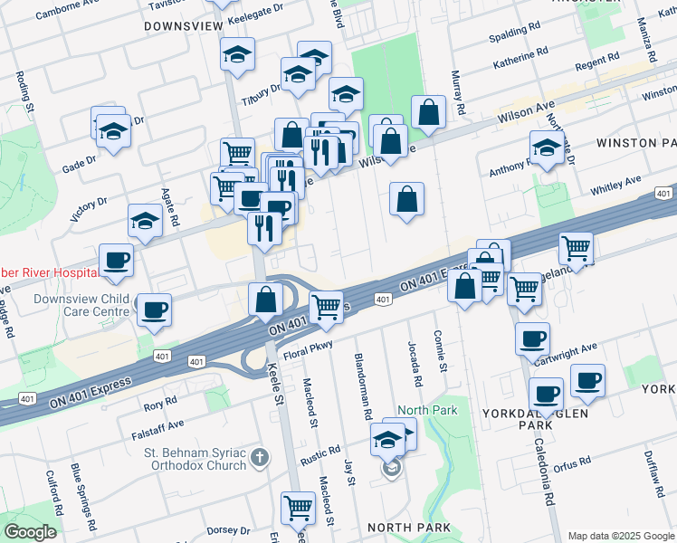 14 Ingleside Drive, Toronto ON Walk Score