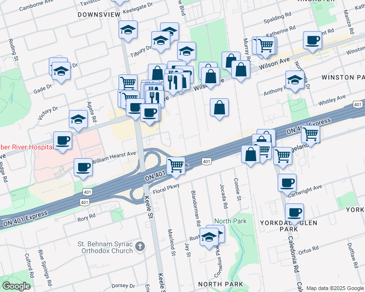 14 Ingleside Drive, Toronto ON Walk Score