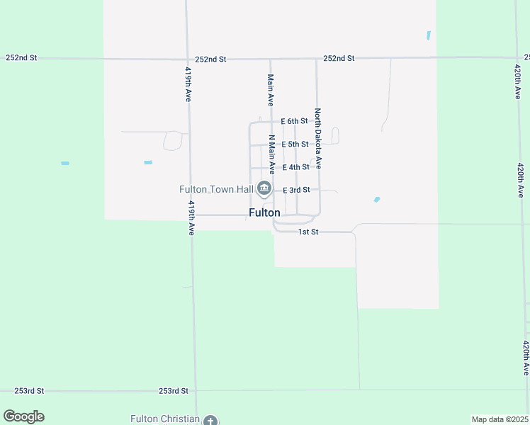 map of restaurants, bars, coffee shops, grocery stores, and more near in Fulton