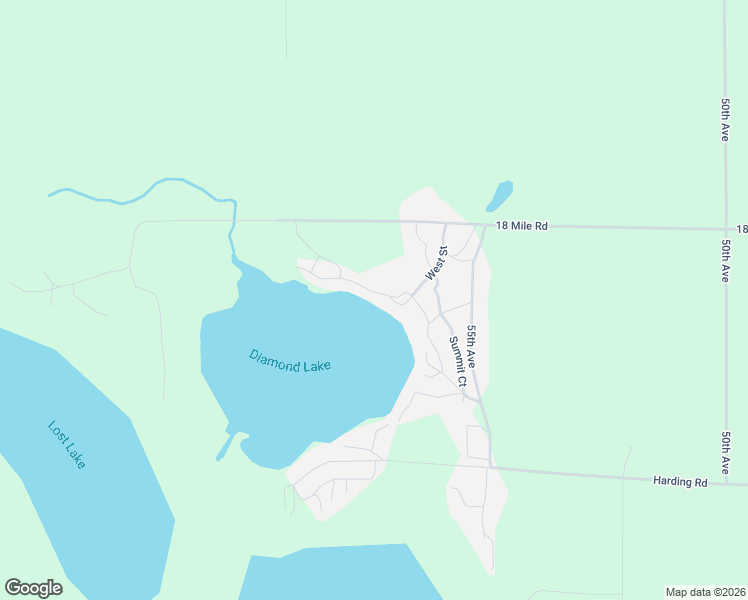 map of restaurants, bars, coffee shops, grocery stores, and more near 5835 Birch Drive in Barryton
