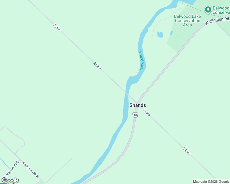 map of restaurants, bars, coffee shops, grocery stores, and more near 6398 2 Line in Fergus