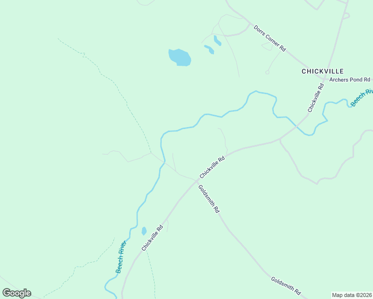 map of restaurants, bars, coffee shops, grocery stores, and more near 94 Chickville Road in Ossipee