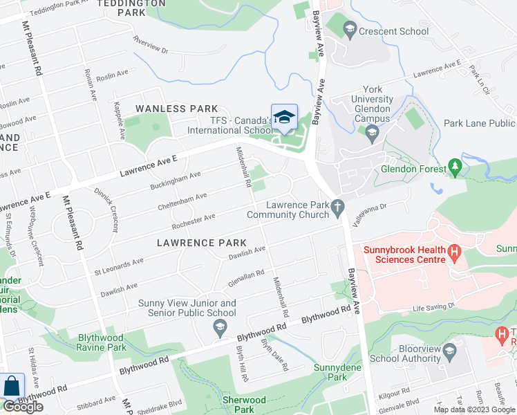 map of restaurants, bars, coffee shops, grocery stores, and more near 151 Rochester Avenue in Toronto