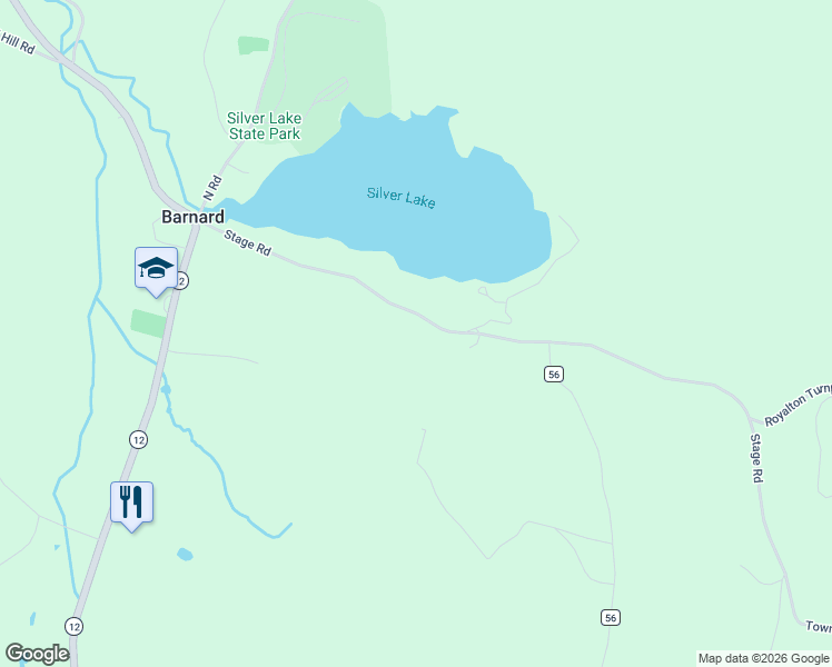 map of restaurants, bars, coffee shops, grocery stores, and more near 6039 Stage Road in Woodstock