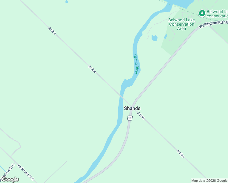 map of restaurants, bars, coffee shops, grocery stores, and more near 6398 2 Line in Fergus