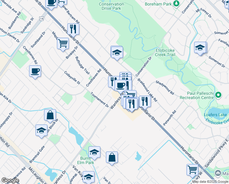 230 Wanless Drive, Brampton ON Walk Score