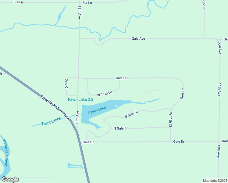 map of restaurants, bars, coffee shops, grocery stores, and more near 3634 West 11th Lane in Wisconsin Dells