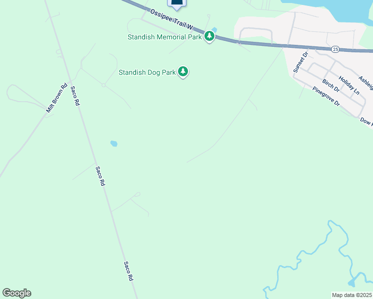 map of restaurants, bars, coffee shops, grocery stores, and more near 25 Deer Hill North in Standish