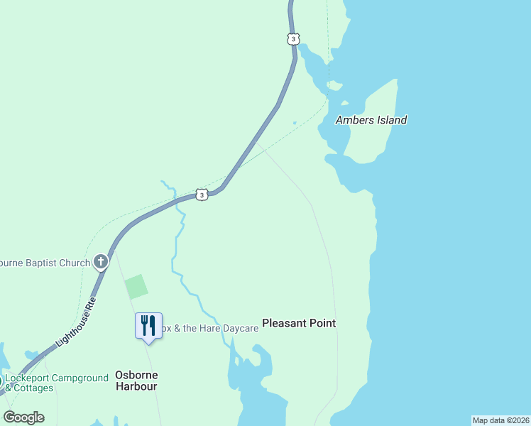 map of restaurants, bars, coffee shops, grocery stores, and more near Pleasant Point Road in Pleasant Point