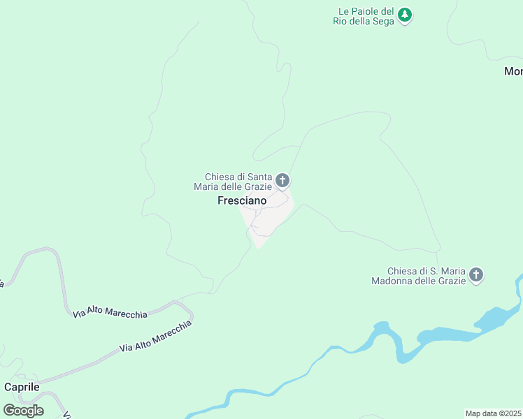 map of restaurants, bars, coffee shops, grocery stores, and more near in Fresciano