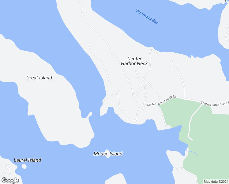 map of restaurants, bars, coffee shops, grocery stores, and more near 529 Center Harbor Neck Road in Center Harbor