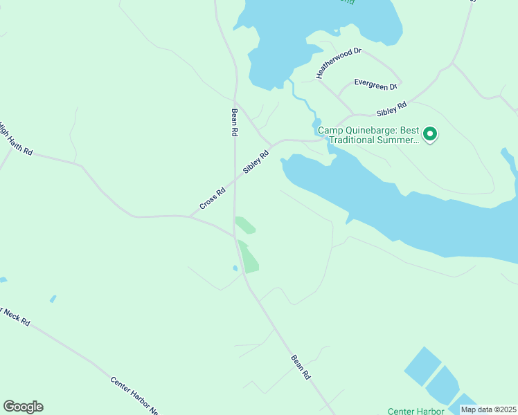 map of restaurants, bars, coffee shops, grocery stores, and more near 308 Bean Road in Moultonborough