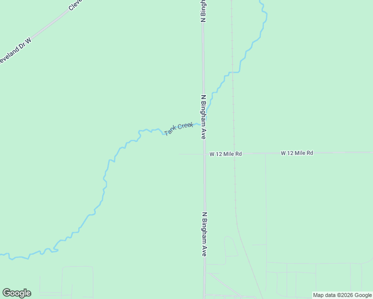 map of restaurants, bars, coffee shops, grocery stores, and more near 9609 North Bingham Avenue in Bitely