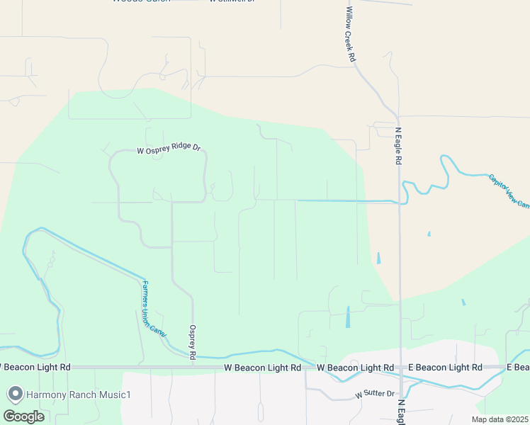map of restaurants, bars, coffee shops, grocery stores, and more near 3598 North Timber Ridge Lane in Eagle