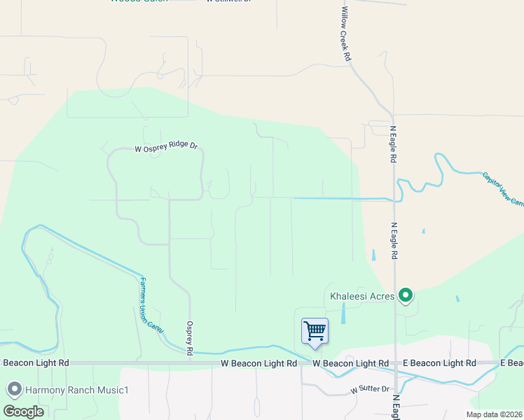 map of restaurants, bars, coffee shops, grocery stores, and more near 3598 North Timber Ridge Lane in Eagle