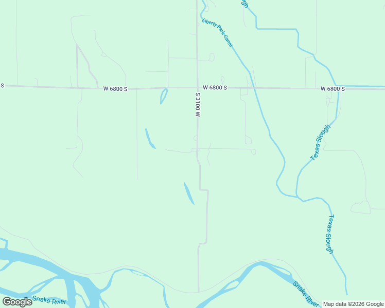 map of restaurants, bars, coffee shops, grocery stores, and more near 6959 South 3100 West in Rexburg