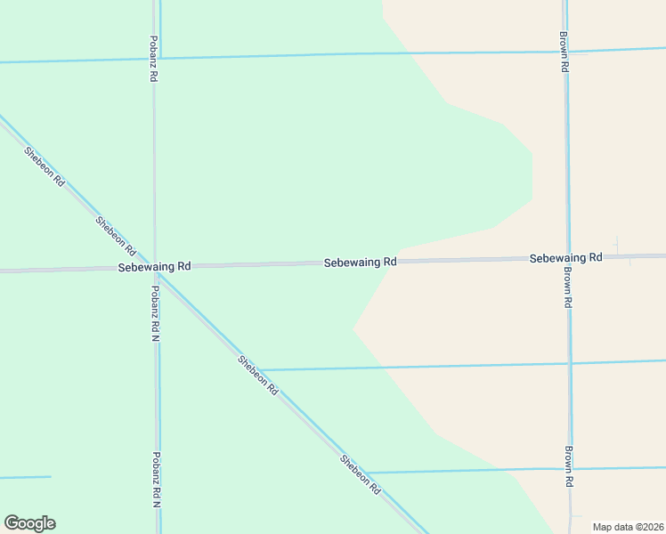 map of restaurants, bars, coffee shops, grocery stores, and more near 8245 Sebewaing Road in Owendale