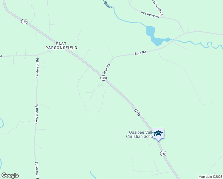 map of restaurants, bars, coffee shops, grocery stores, and more near North Road in Cornish