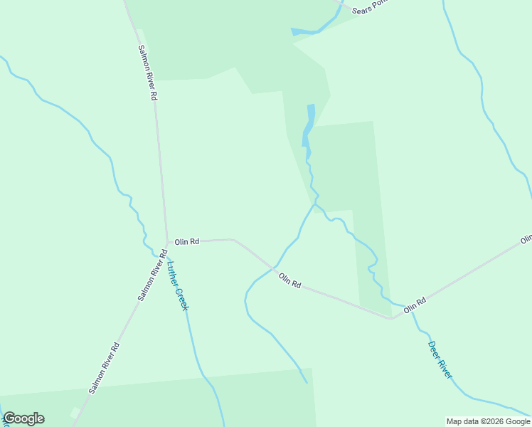 map of restaurants, bars, coffee shops, grocery stores, and more near 1745 Olin Road in Lowville