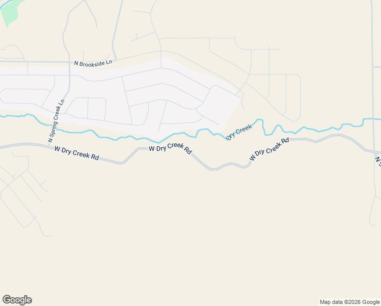 map of restaurants, bars, coffee shops, grocery stores, and more near 8103 West Dry Creek Road in Garden City