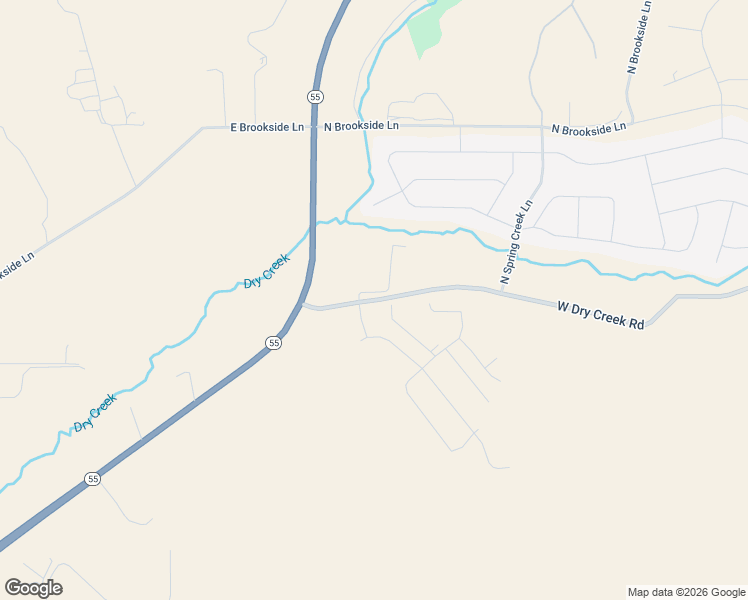 map of restaurants, bars, coffee shops, grocery stores, and more near 9776 Dry Creek Road in Garden City