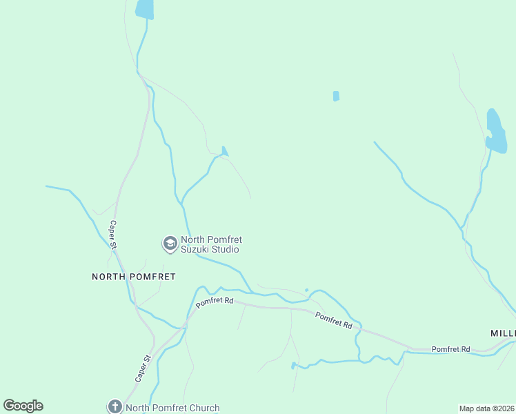 map of restaurants, bars, coffee shops, grocery stores, and more near 519 Cherry Hill Road in Pomfret