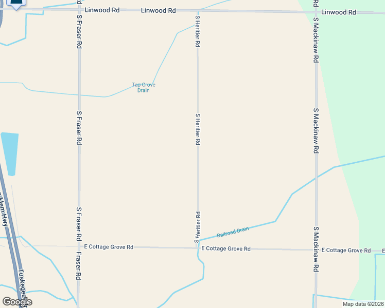 map of restaurants, bars, coffee shops, grocery stores, and more near 392 South Heritier Road in Linwood