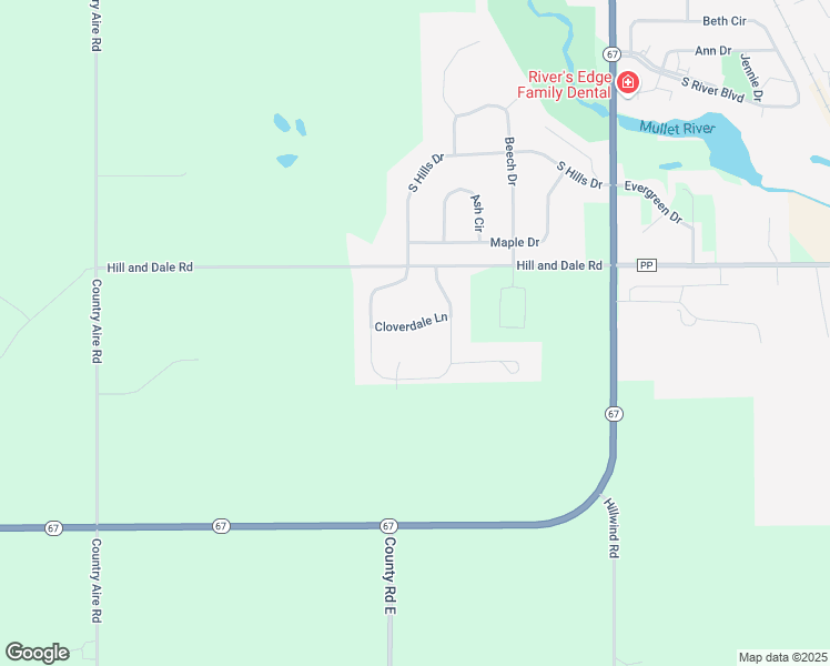 map of restaurants, bars, coffee shops, grocery stores, and more near 525 Cloverdale Lane in Plymouth