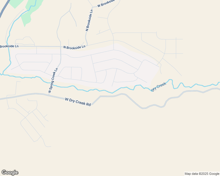 map of restaurants, bars, coffee shops, grocery stores, and more near 8400 West Dry Creek Road in Garden City