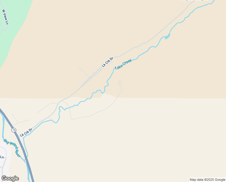 map of restaurants, bars, coffee shops, grocery stores, and more near 177 Lake Creek Meadows Road in Ketchum