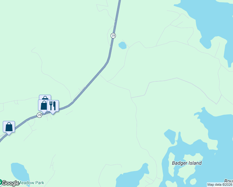 map of restaurants, bars, coffee shops, grocery stores, and more near 219 Gilman Point Road in Moultonborough