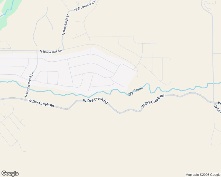 map of restaurants, bars, coffee shops, grocery stores, and more near 8103 Dry Creek Road in Garden City